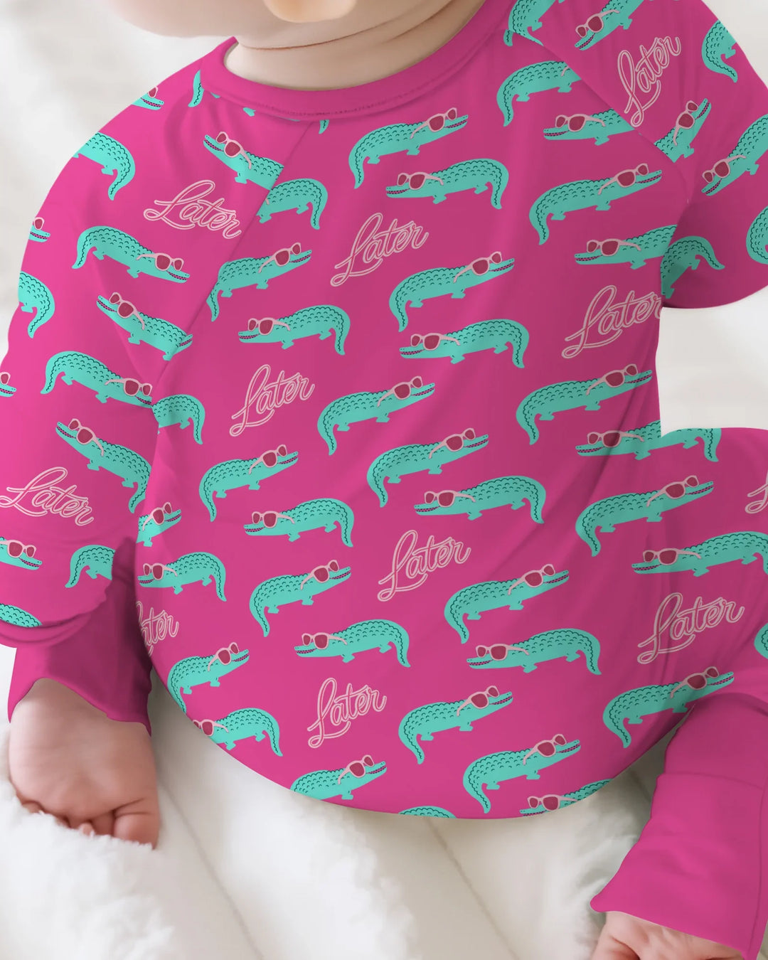 Gerippte Babykleidung mit individuellem Foto - Weich &amp; Skizzenhaft