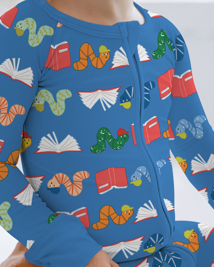 Bookworm Family Matching Bamboo Convertible Zippy