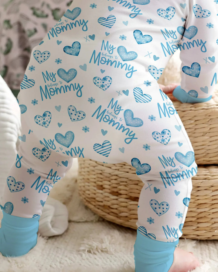 Gerippte Babykleidung mit individuellem Foto - Weich &amp; Skizzenhaft