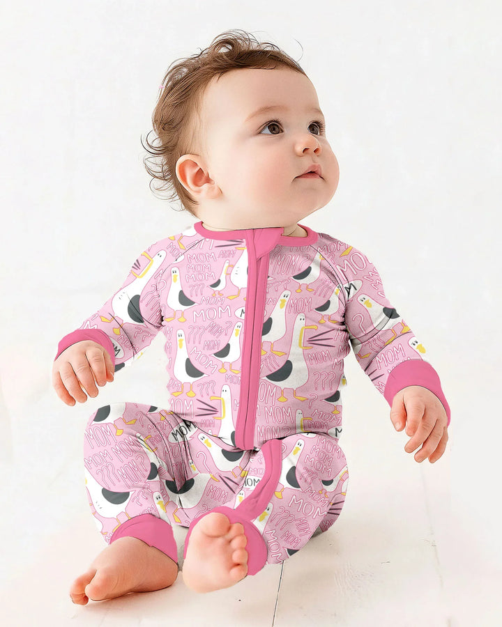 Gerippte Babykleidung mit individuellem Foto - Weich &amp; Skizzenhaft