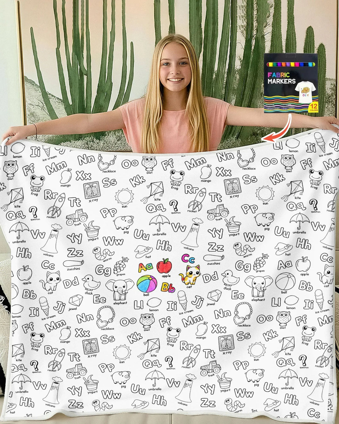 Vorlage Quilt Decke