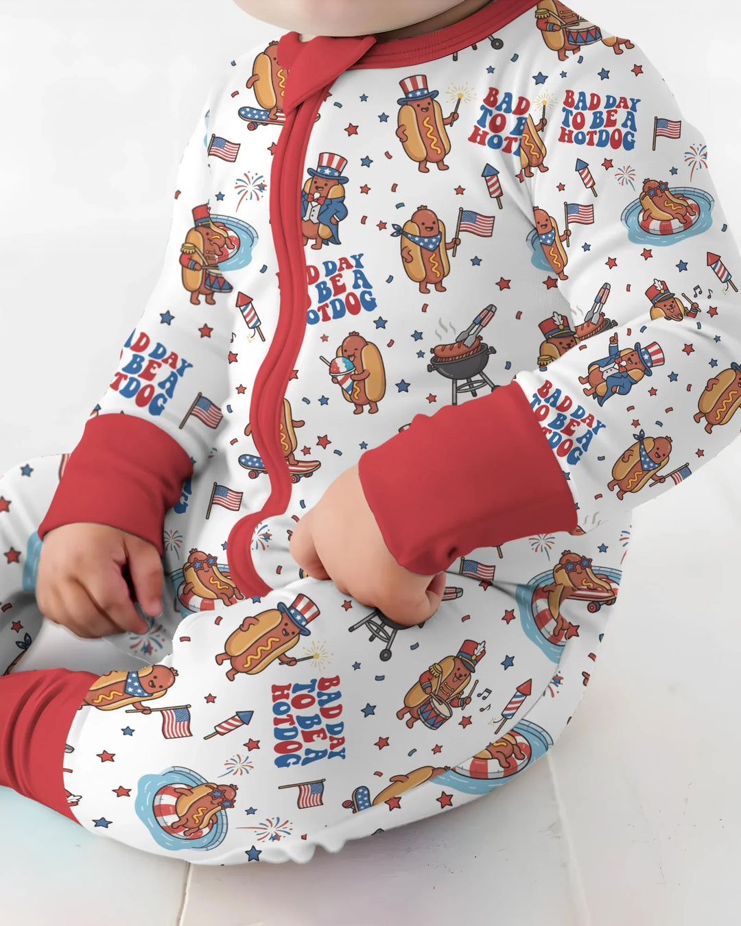 Gerippte Babykleidung mit individuellem Foto - Weich &amp; Skizzenhaft