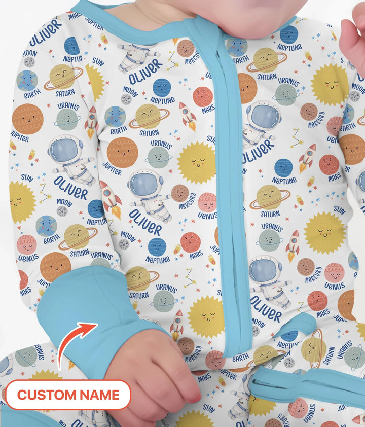 Gerippte Babykleidung mit individuellem Foto - Weich &amp; Skizzenhaft