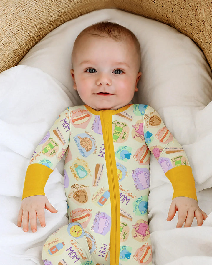 Gerippte Babykleidung mit individuellem Foto - Weich &amp; Skizzenhaft