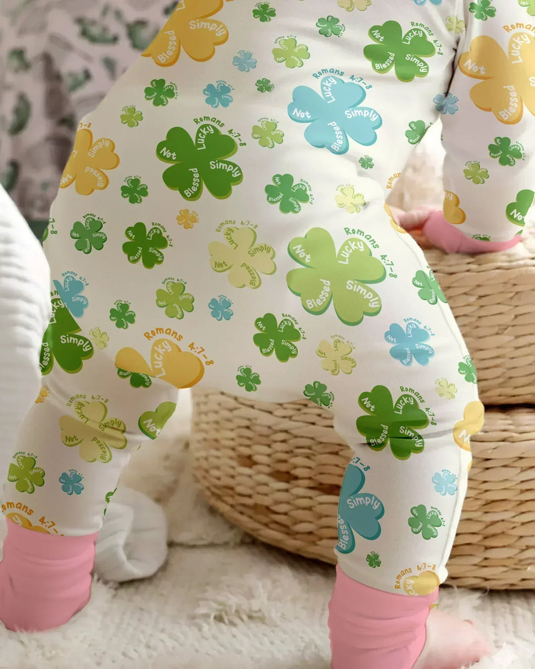 Gerippte Babykleidung mit individuellem Foto - Weich &amp; Skizzenhaft