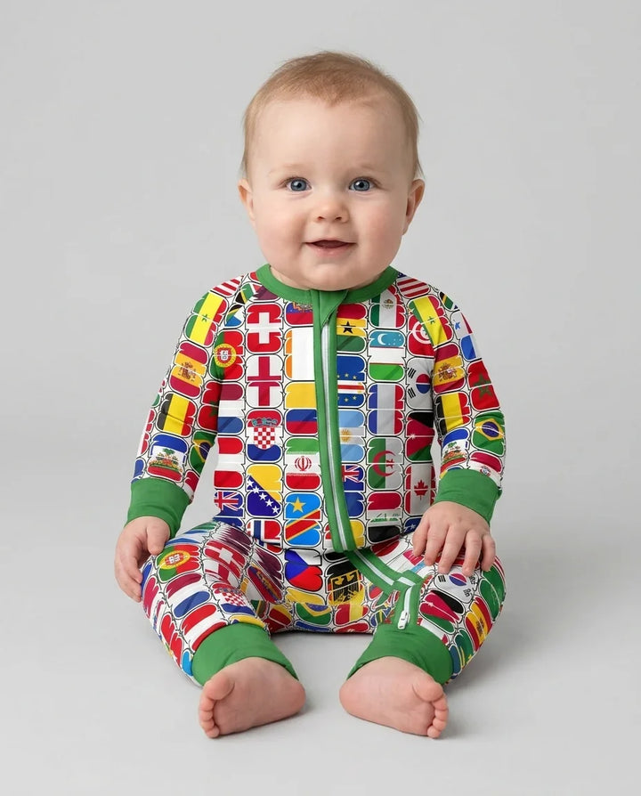 Gerippte Babykleidung mit individuellem Foto - Weich &amp; Skizzenhaft