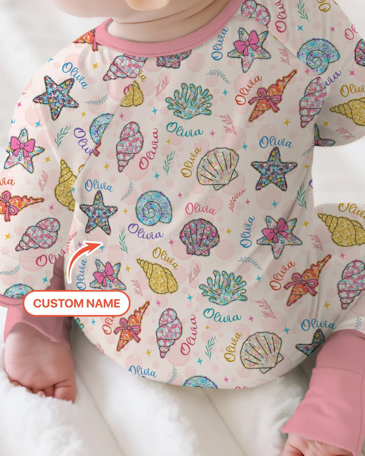 Gerippte Babykleidung mit individuellem Foto - Weich &amp; Skizzenhaft