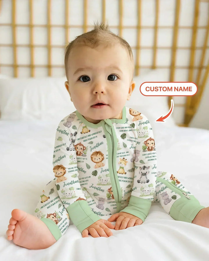 Gerippte Babykleidung mit individuellem Foto - Weich &amp; Skizzenhaft