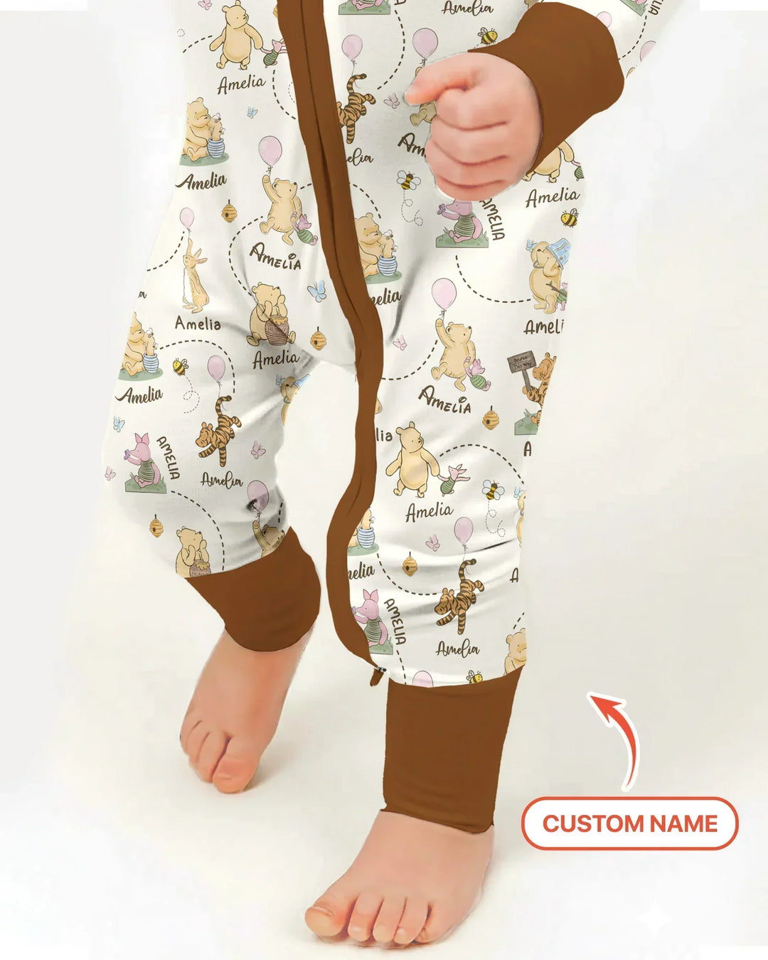 Gerippte Babykleidung mit individuellem Foto - Weich &amp; Skizzenhaft