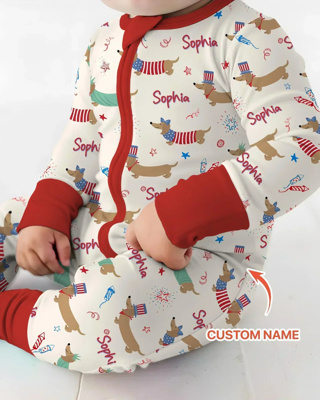 Gerippte Babykleidung mit individuellem Foto - Weich &amp; Skizzenhaft