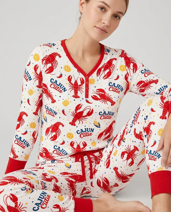Vorlage für individuelles Damen-Pyjama-Set