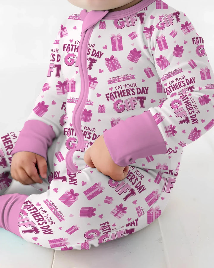 Gerippte Babykleidung mit individuellem Foto - Weich &amp; Skizzenhaft