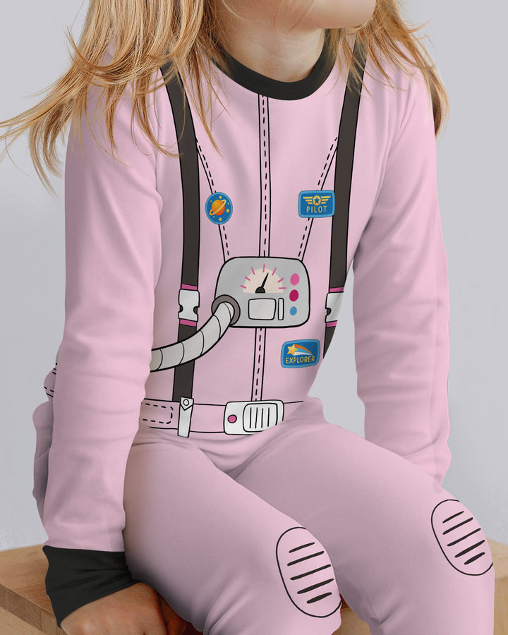 Future Astronaut Bamboo Two Piece Long Sleeve Pajama Set