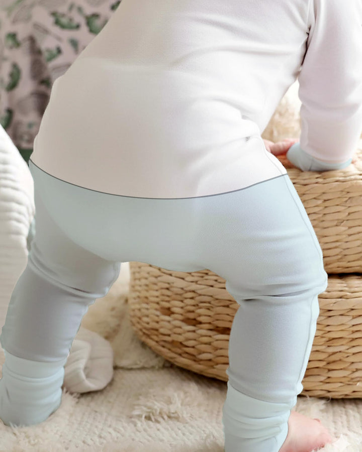 Gerippte Babykleidung mit individuellem Foto - Weich &amp; Skizzenhaft