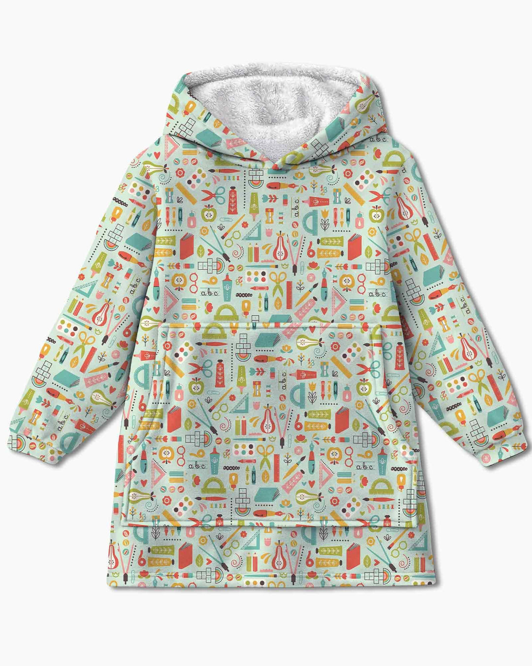 Benutzerdefinierter Bambus-Deckenhoodie (Vorlage)