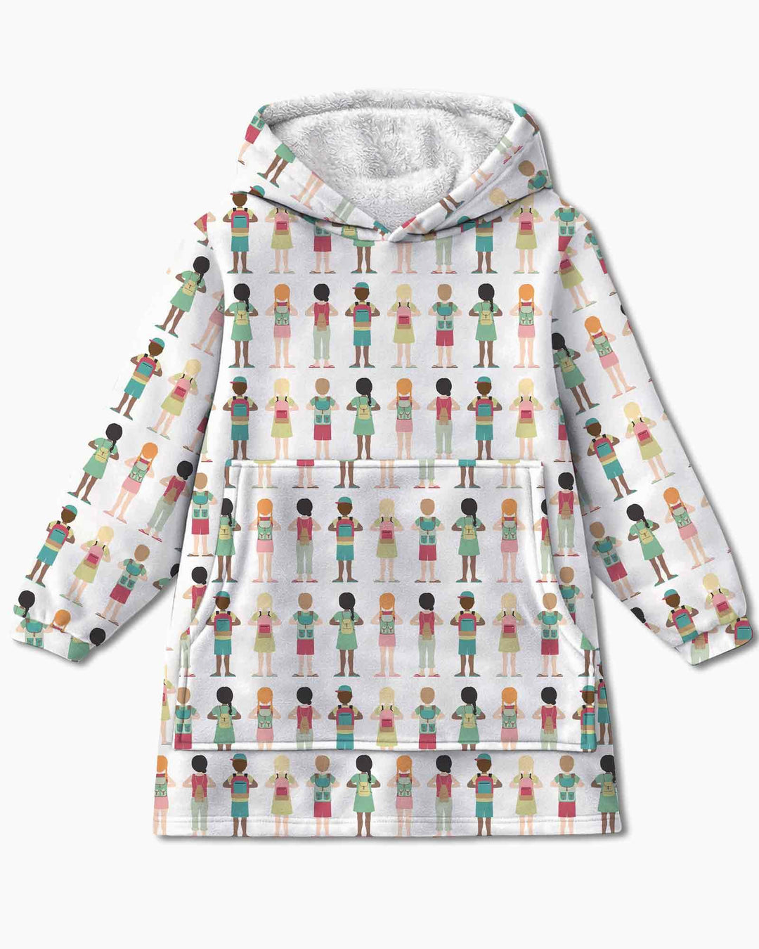 Little Friends Everywhere Bamboo Blanket Hoodie