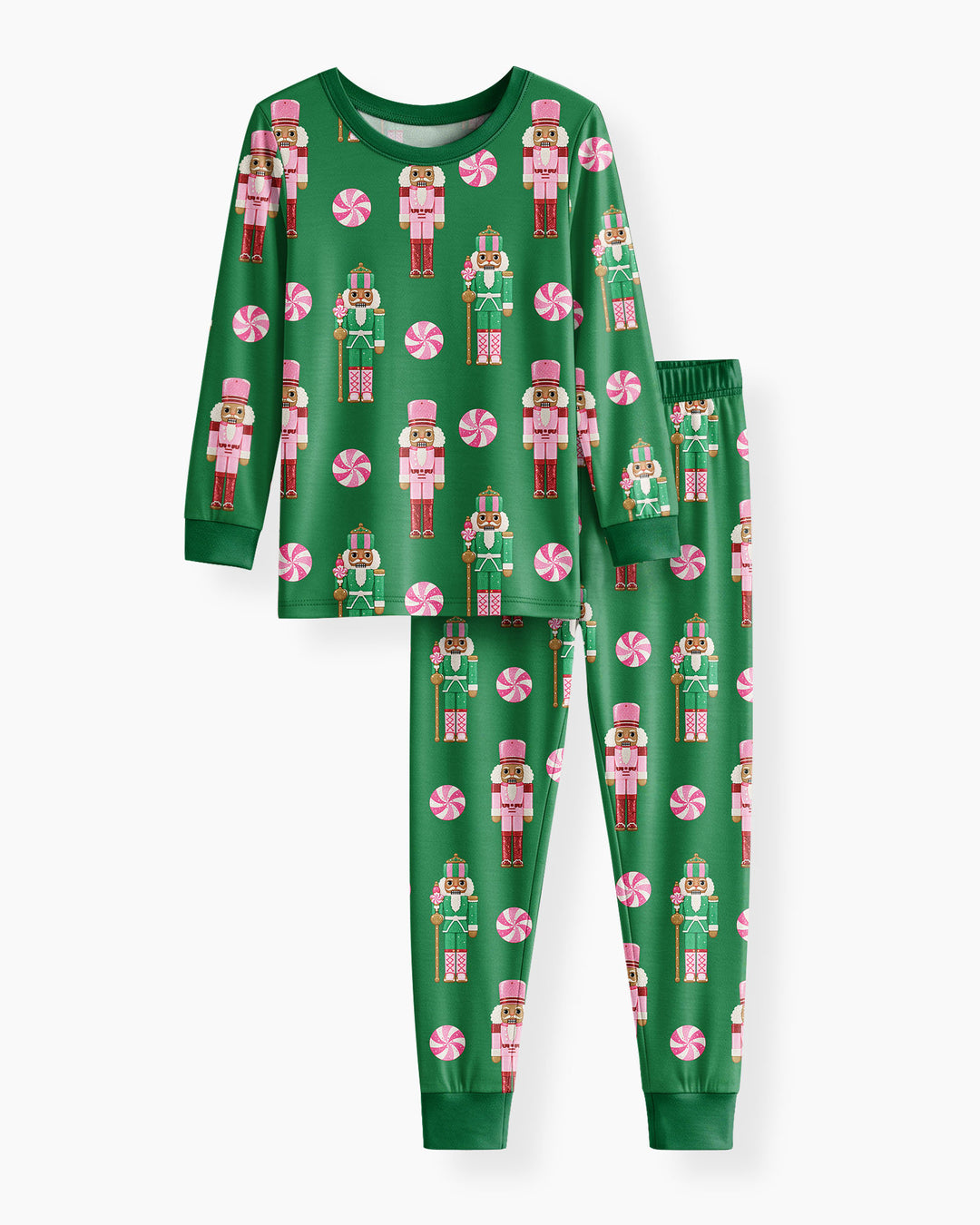 Pink Nutcracker Dreams Bamboo Two Piece Long Sleeve Pajama Set