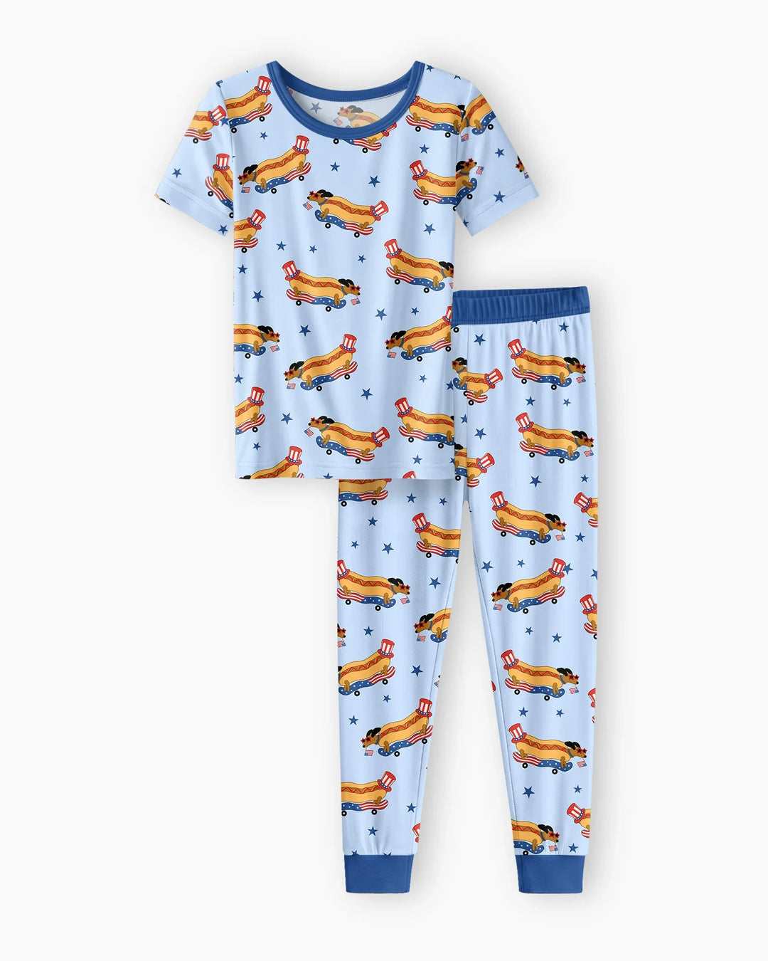 Zweiteiliges, kurzärmliges Pyjama-Set mit Marienkäfern