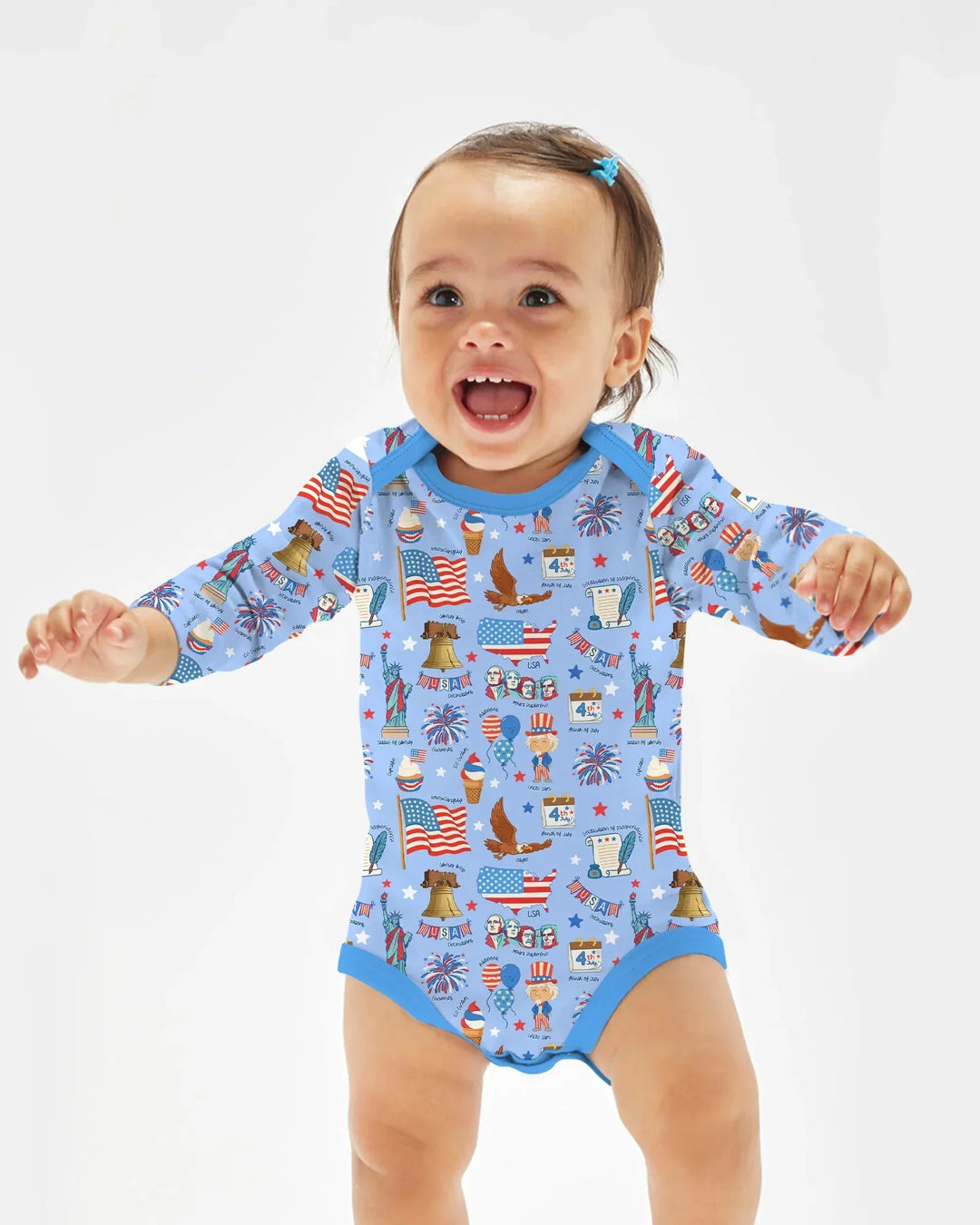 Gerippte Babykleidung mit individuellem Foto - Weich &amp; Skizzenhaft