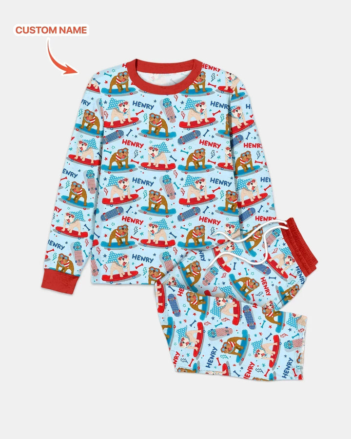 Vorlage Benutzerdefiniertes Herren-Pyjama-Set