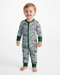 Snowy Christmas Village Map Bamboo Convertible Zippy