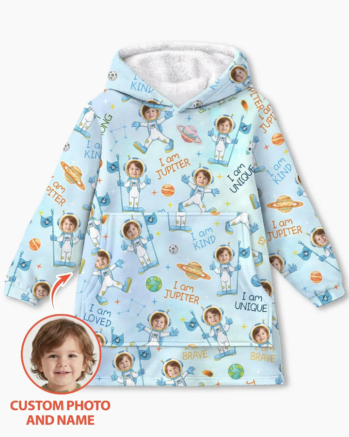 Benutzerdefinierter Bambus-Deckenhoodie (Vorlage)
