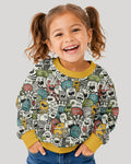 Monsters And Friends Bamboo Crewneck Sweatshirt