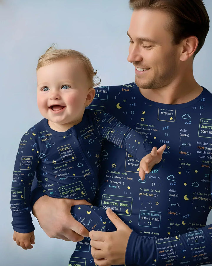 Vorlage Herren-Pyjama-Set