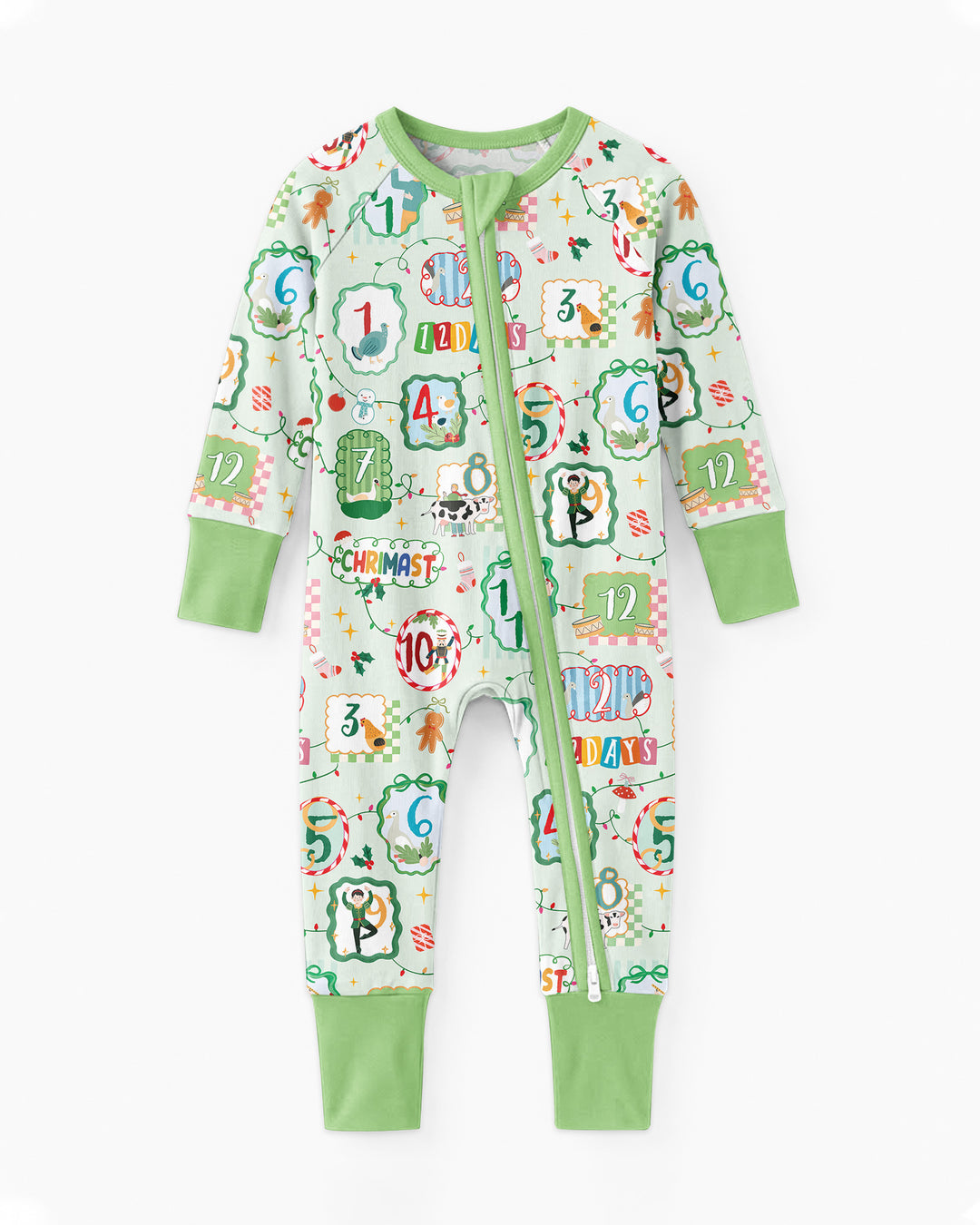12 Christmas Prayers Bamboo Convertible Zippy