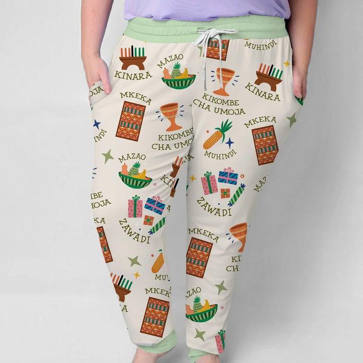 Kwanzaa Spirit Bamboo Women Pajama Set