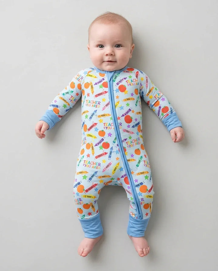 Gerippte Babykleidung mit individuellem Foto - Weich &amp; Skizzenhaft