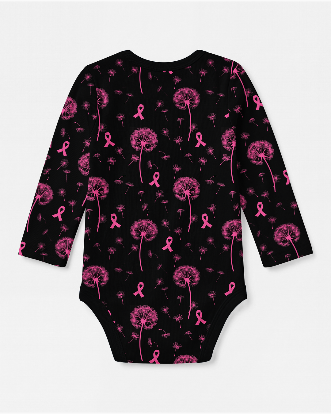 Dandelion Pink For Dad Bamboo Bodysuit