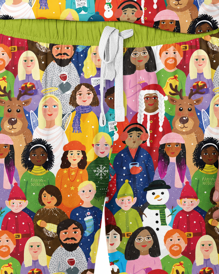 Together for Christmas Bamboo Men's Pajama Set