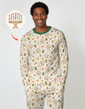 Happy Kwanzaa Bamboo Men's Pajama Set