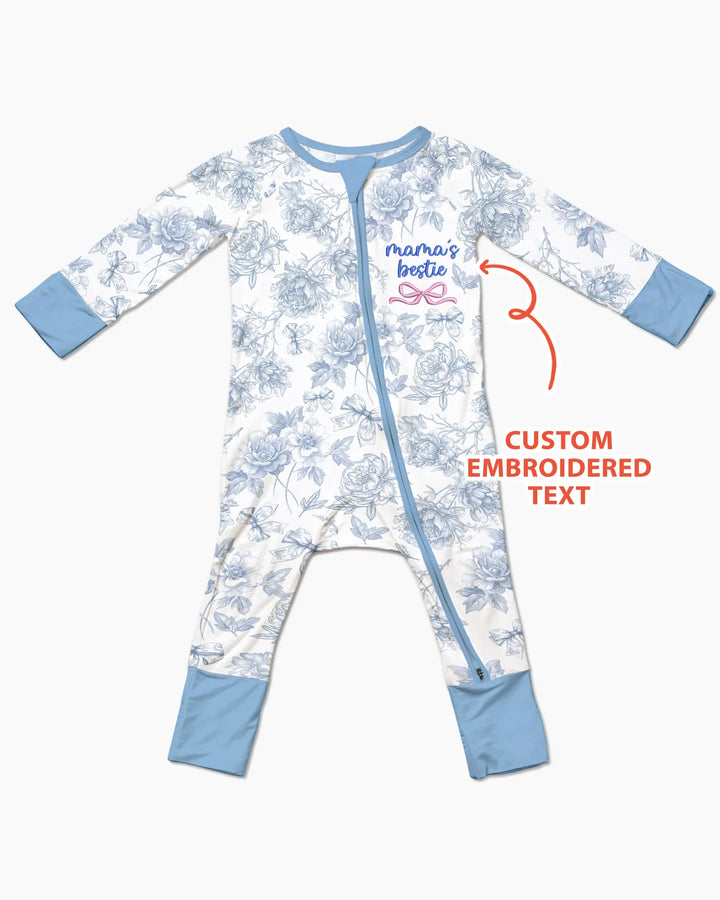 Gerippte Babykleidung mit individuellem Foto - Weich &amp; Skizzenhaft