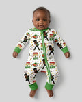 Black Boy Young Gifted & Black Bamboo Convertible Zippy