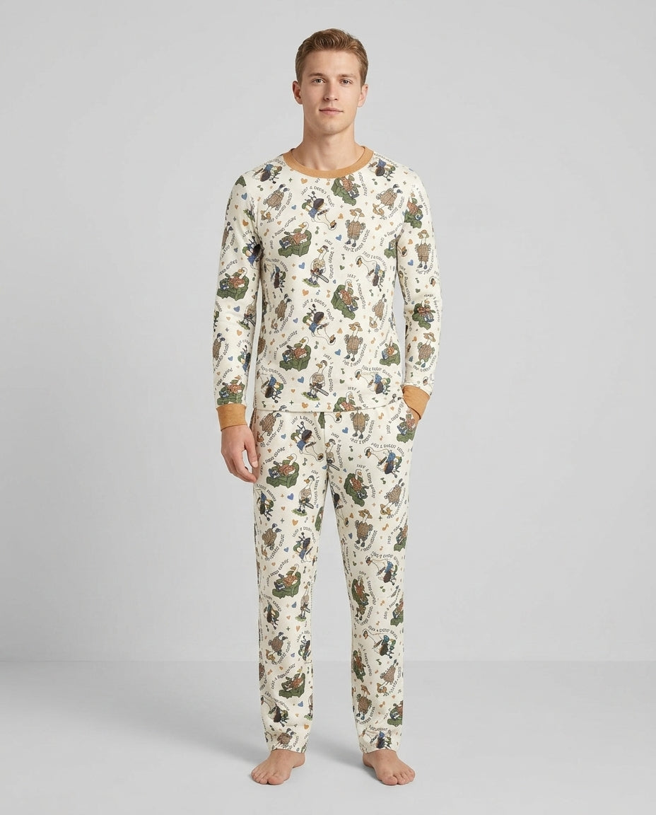 Vorlage Bambus-Pyjama-Set für Herren