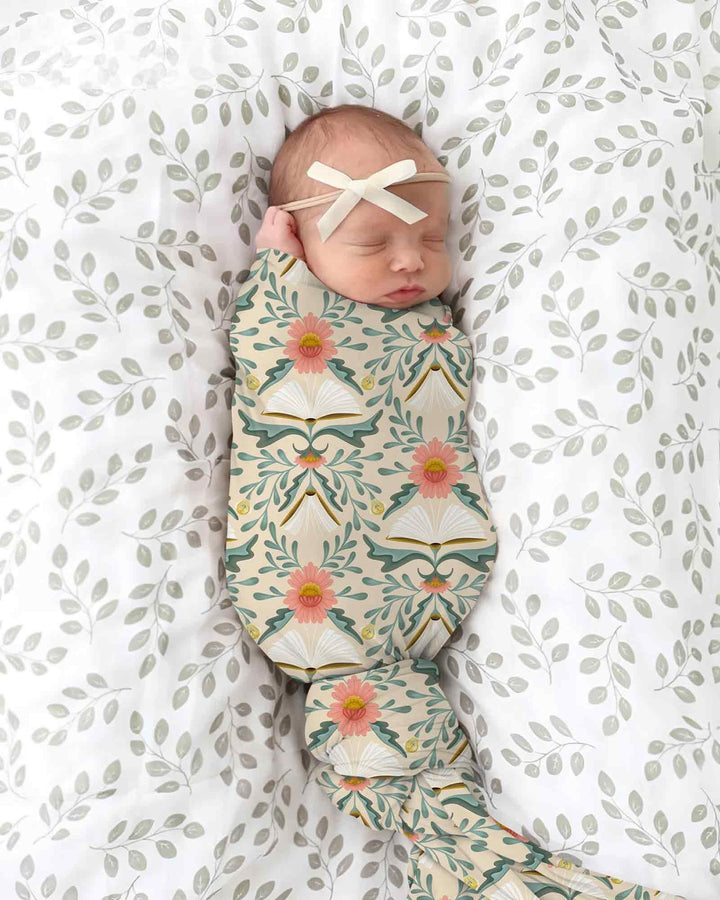 Blooming Stories swaddle blanket