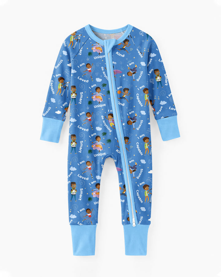 Gerippte Babykleidung mit individuellem Foto - Weich &amp; Skizzenhaft