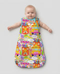 Retro Happy Classroom Bamboo Sleep Bag