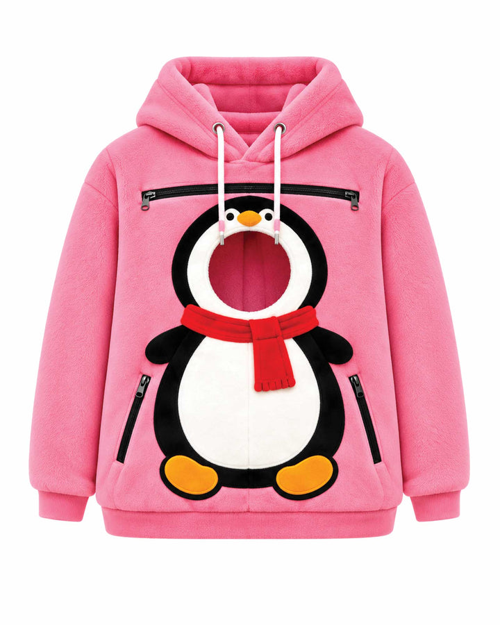Penguin Animals Carrier Hoodie