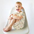 Template Zweiteiliges Pyjama-Set mit kurzen Ärmeln und Shorts