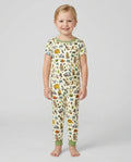 Zweiteiliges, kurzärmliges Pyjama-Set mit Marienkäfern