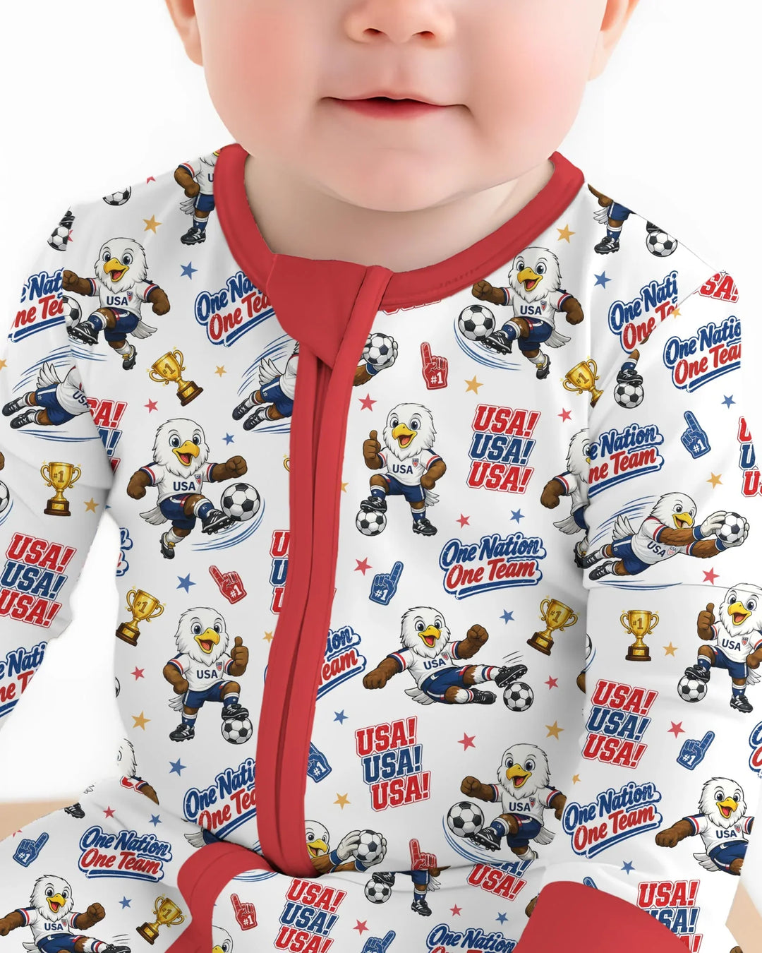 Gerippte Babykleidung mit individuellem Foto - Weich &amp; Skizzenhaft