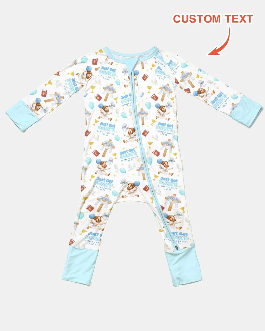Gerippte Babykleidung mit individuellem Foto - Weich &amp; Skizzenhaft