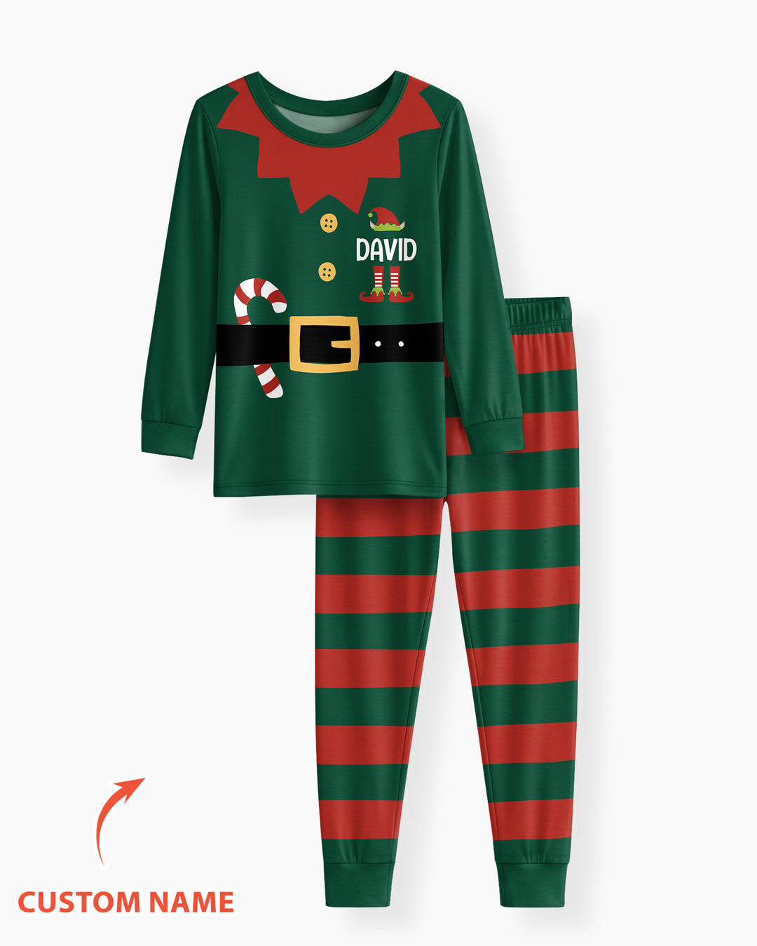 Funny Christmas - Family Matching Bamboo Two Piece Long Sleeve Pajama Set