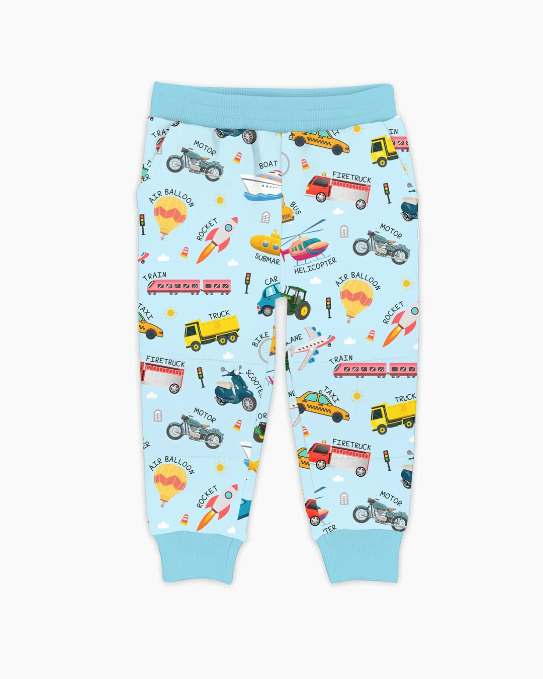 Vehicle Vocabulary Bamboo Jogger