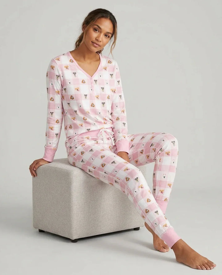 Vorlage Bambus Damen Pyjama Set
