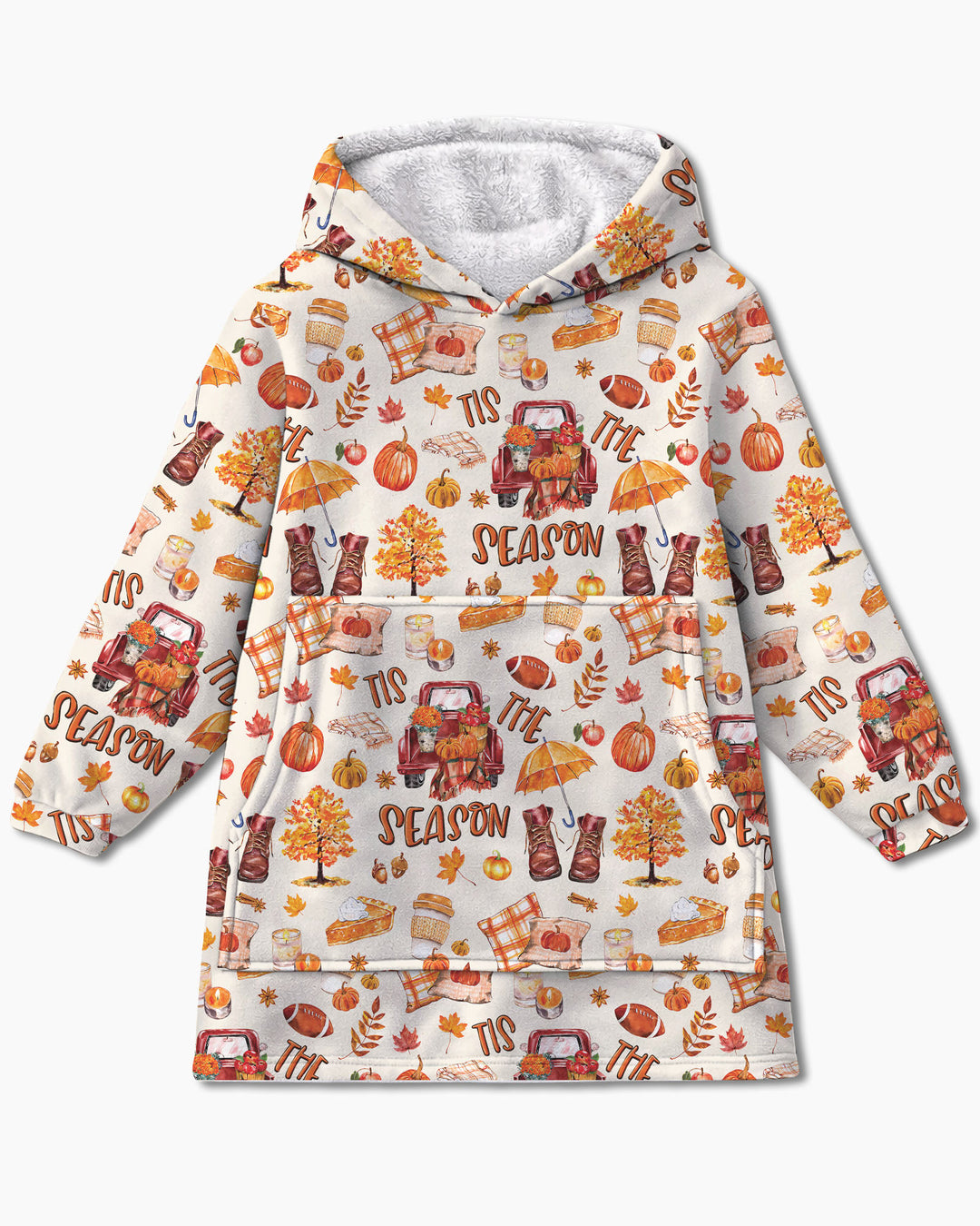 Benutzerdefinierter Bambus-Deckenhoodie (Vorlage)