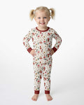 Magical Christmas Story Bamboo Two Piece Long Sleeve Pajama Set
